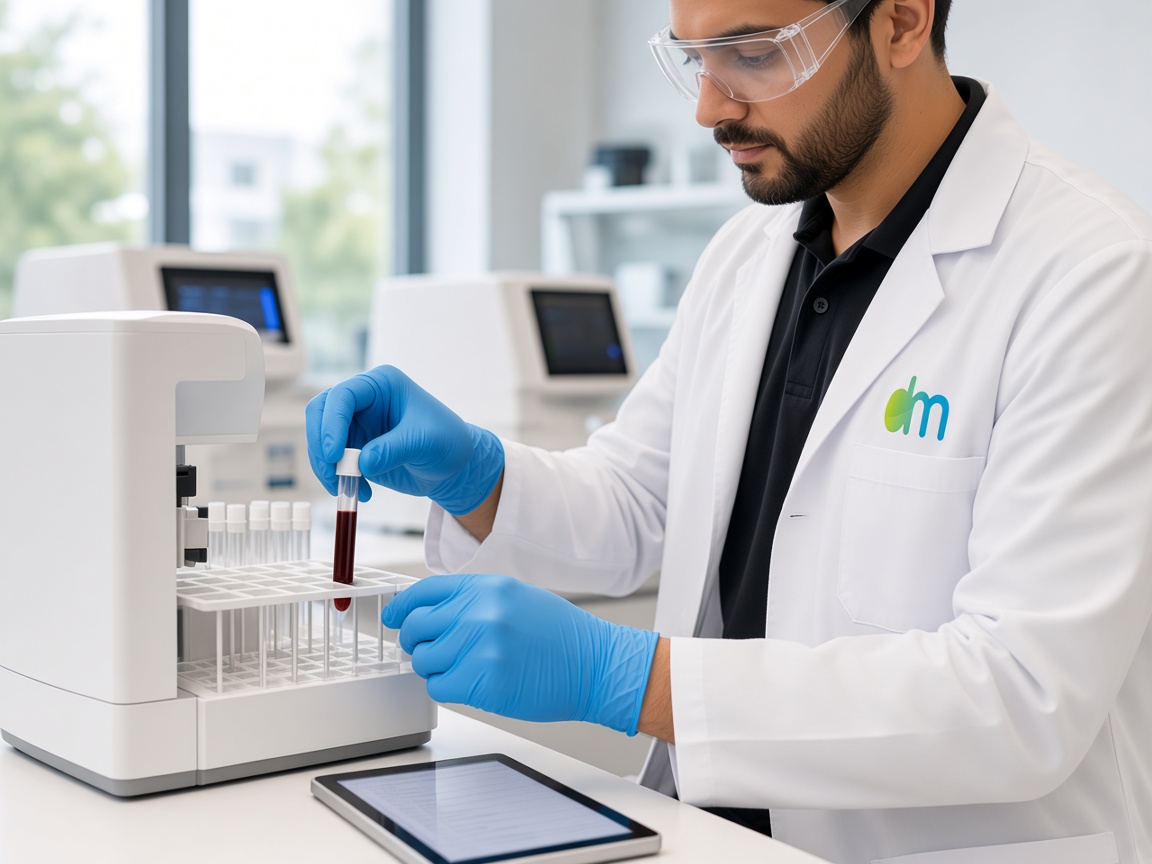 Prélèvement en laboratoire