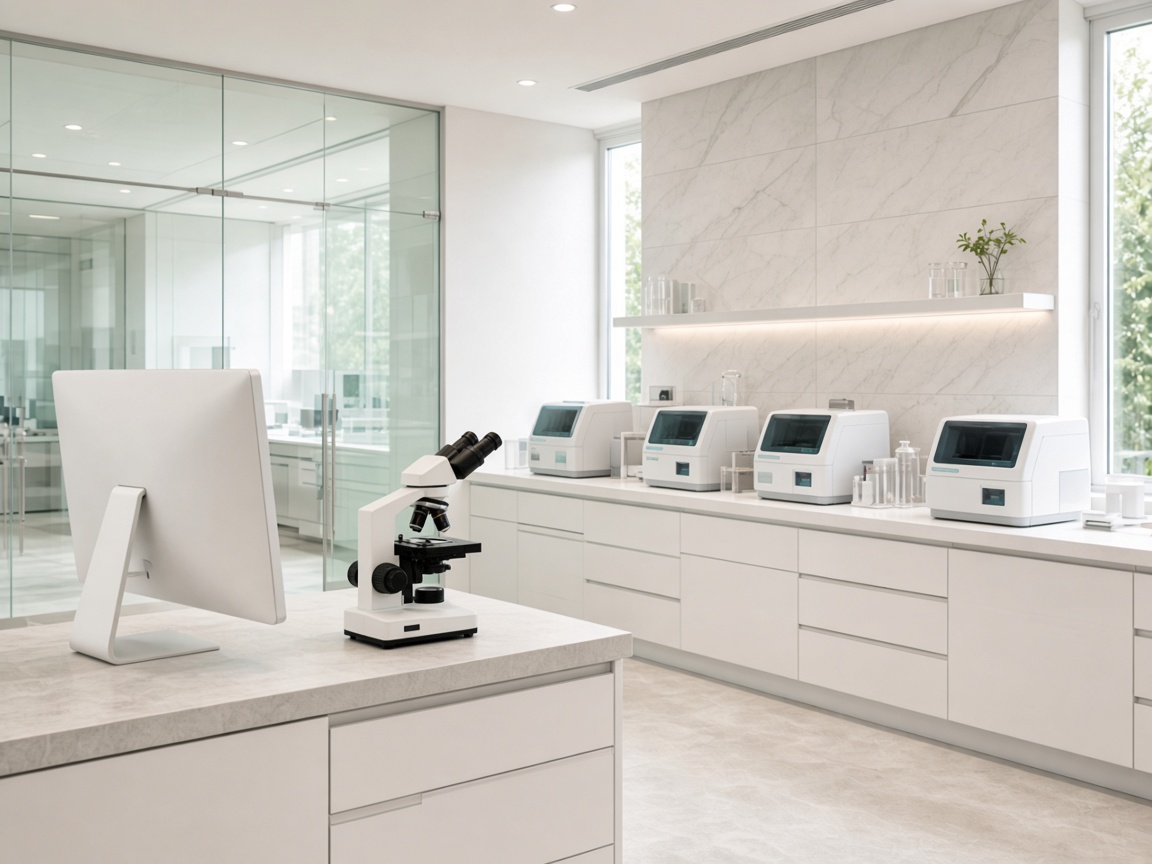 Salle de laboratoire de diagnostic